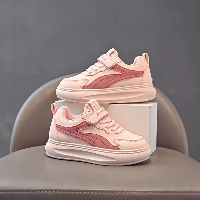 موضة 2025 جديد كاجوال joker flat bottom sneakers for little أولاد and بنات non-slip shoes for four seasons baby friendly
