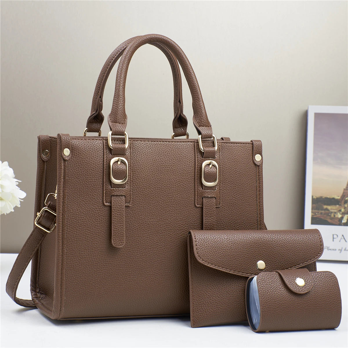 شنطة نسائية كلاسيك للنساء - 2025 Good Quality Fashion Ladies Shoulde