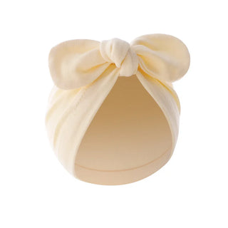 wholesale جديد children's solid color beanie cap rabbit ear pullover ستايل european american baby indian ball cap