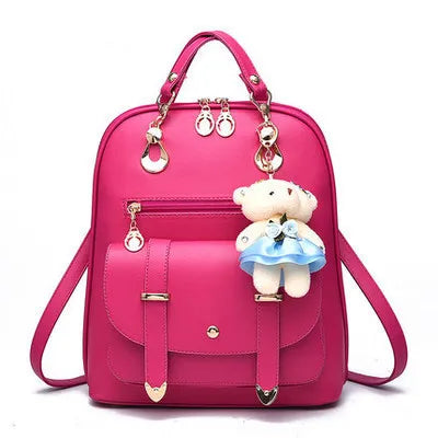 شنطة جلد ترند للنساء - Fashion Velvet Women Leisure Bags Laptop
