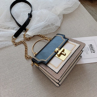 شنطة سهرة كاجوال للنساء - 2022 New Arrival Fashion Bags Brand Gold