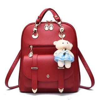 شنطة جلد ترند للنساء - Fashion Velvet Women Leisure Bags Laptop