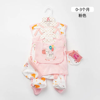 100% cotton unisex bodysuit gift 8pcs طقم baby infants clothing romper boutique newborn baby babi clothes sets 0-3 months
