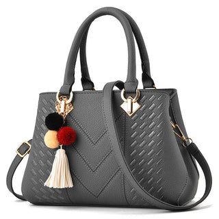 شنطة جلد كاجوال للنساء - 2023 Fashion Ladies Shoulder Bags Latest