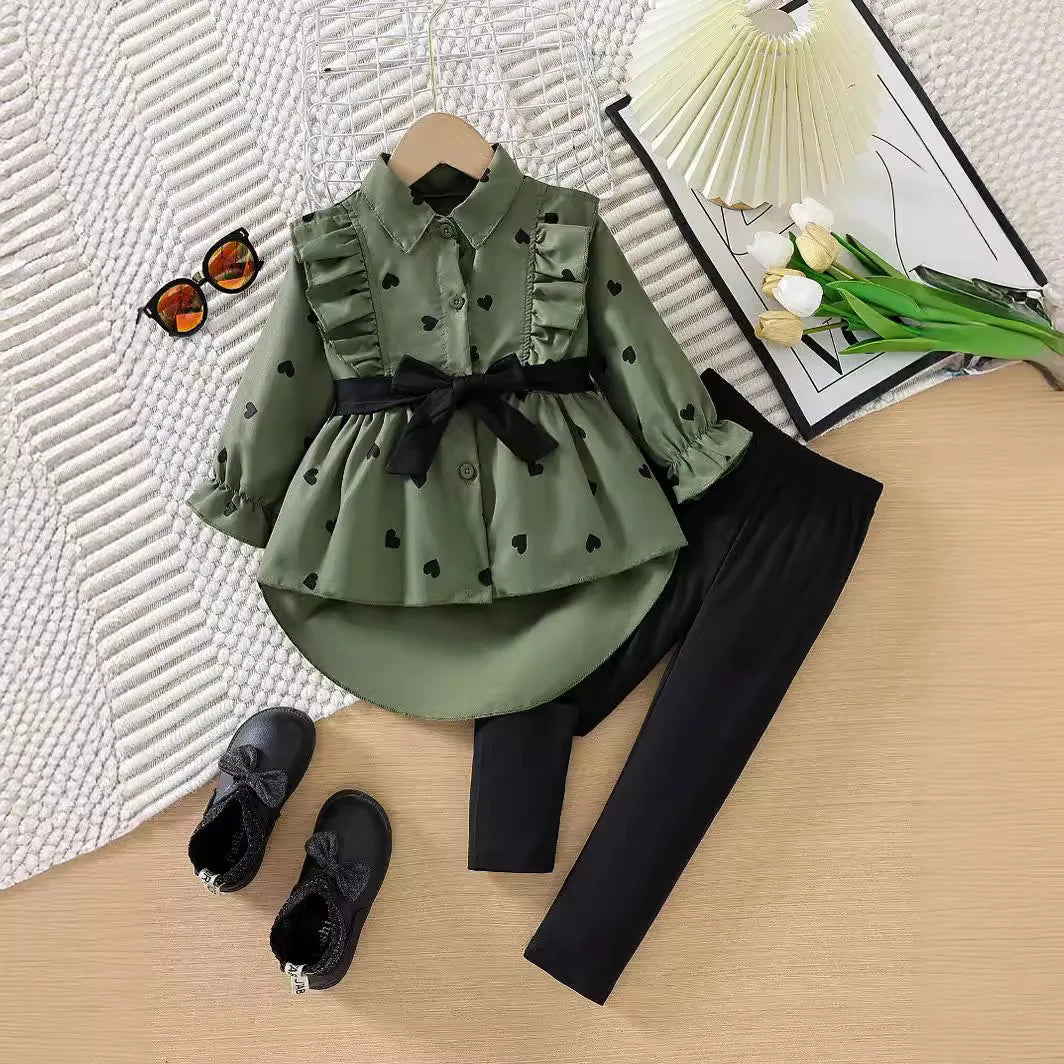 كاجوال 2-piece toddler بنات clothing from children's boutique featuring fun print design