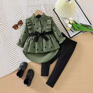 كاجوال 2-piece toddler بنات clothing from children's boutique featuring fun print design