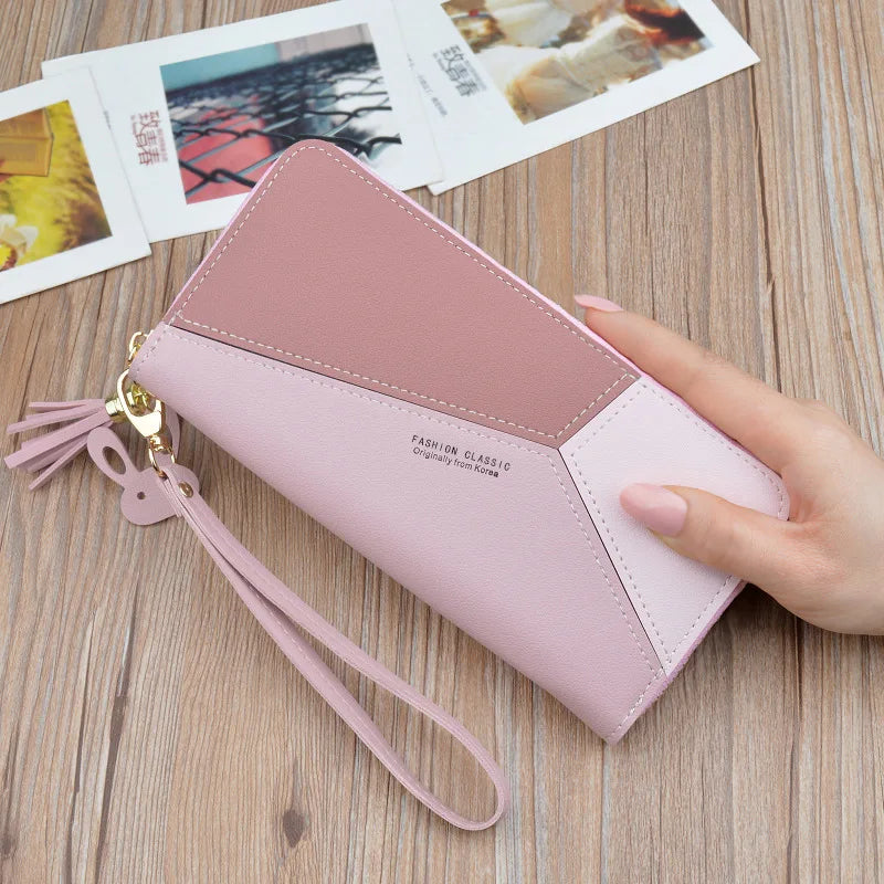 شنطة جلد كاجوال للنساء - 2025 New Designer Women Pu Leather Walle
