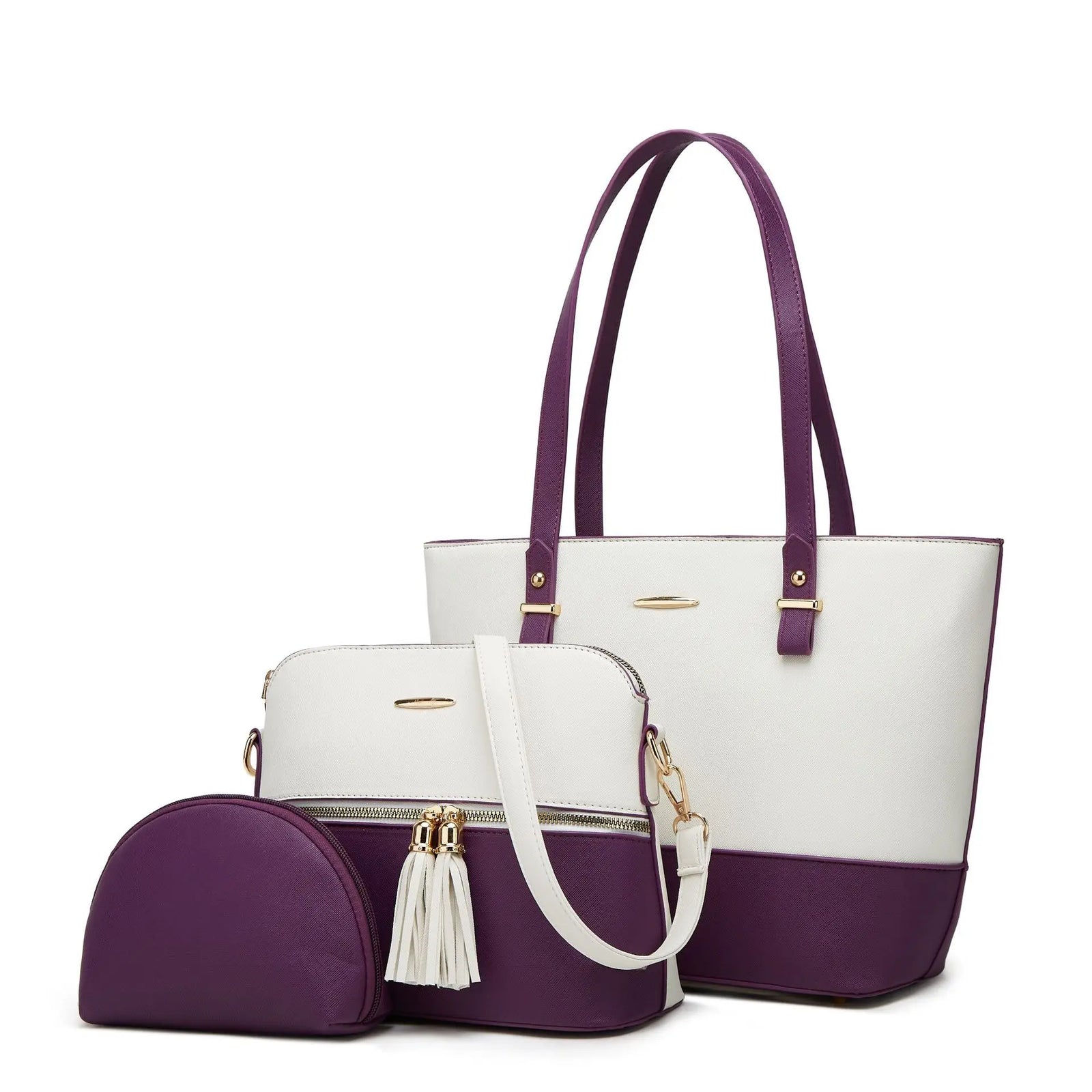 شنطة نسائية ترند للنساء - 2024 Atmospheric Set Bags Color Collisio