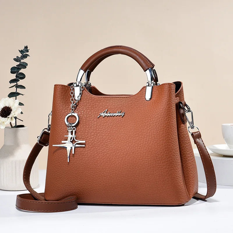 شنطة يد عملية للنساء - New Wholesale 2024leather Fashion Quilte
