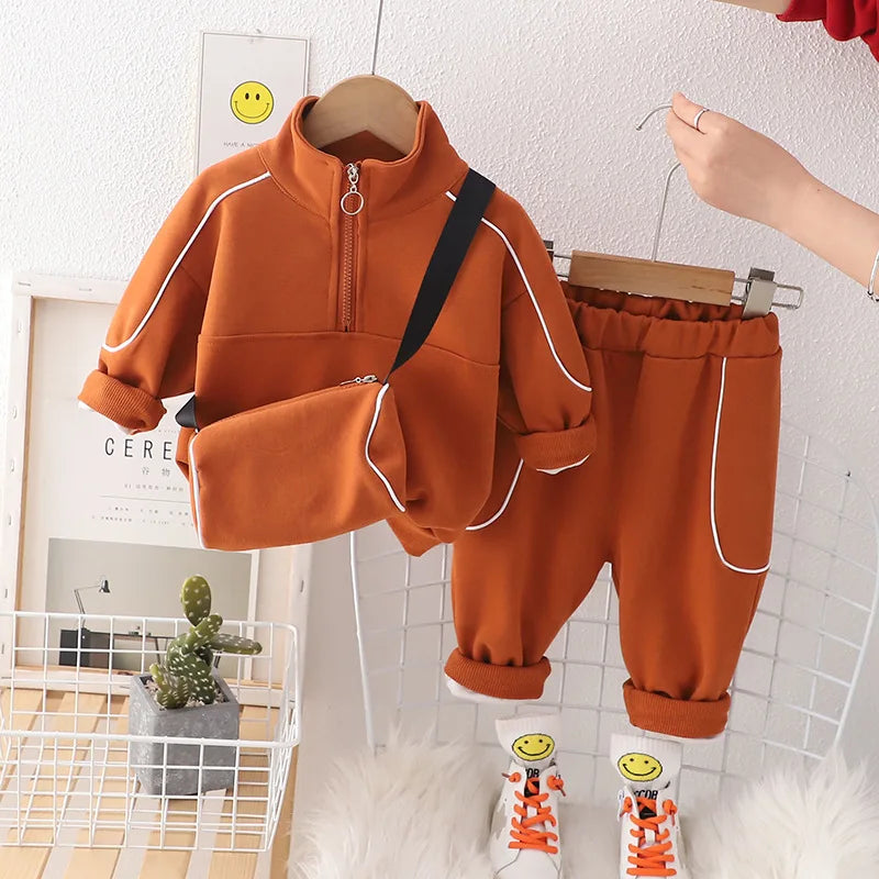 جديد أولاد baby children's كاجوال sports أكمام طويلة طقم for ربيع خريف cotton fabric with