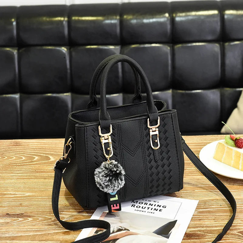 شنطة كروس عملية للنساء - 2025 Handbag Designer Fashion PU Leather