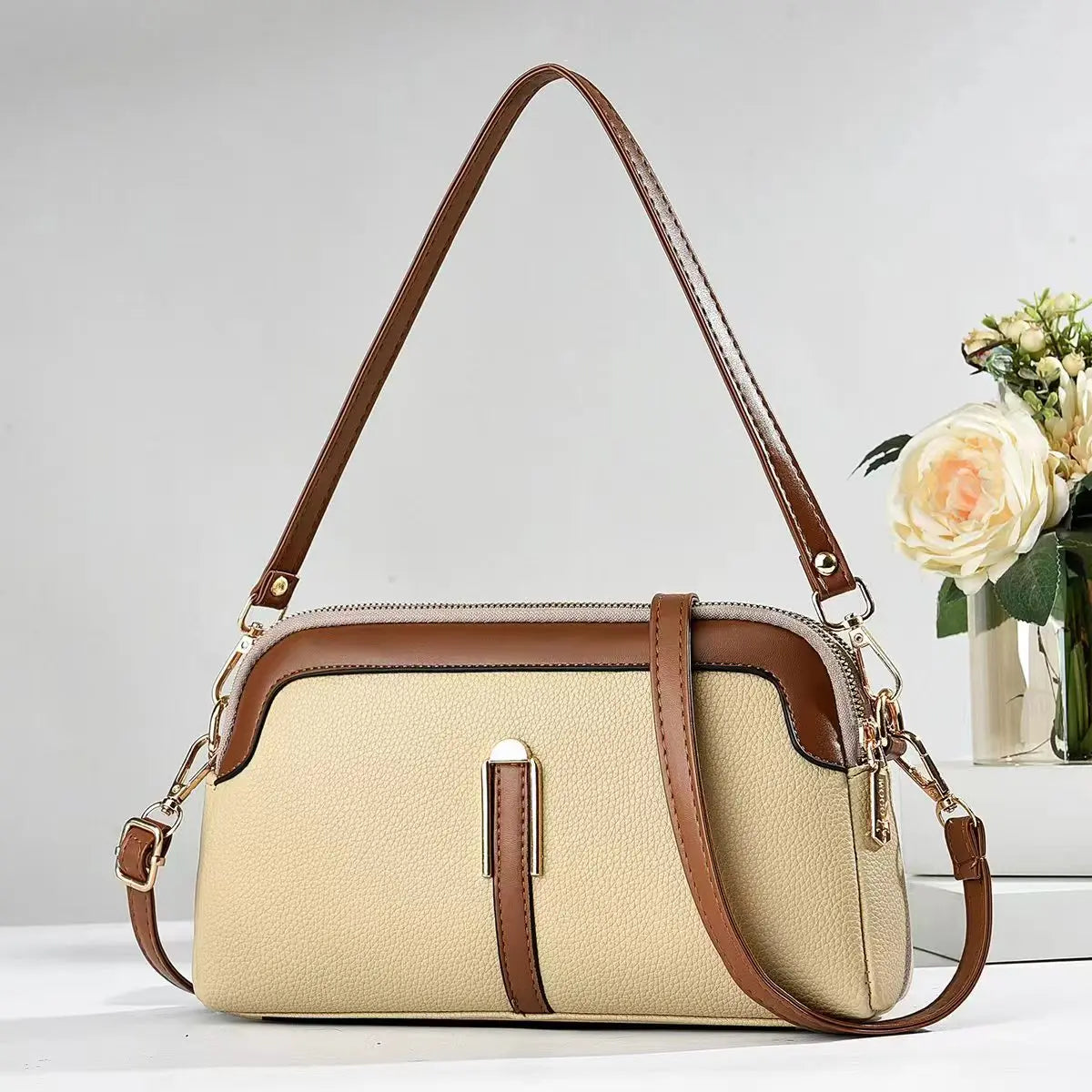 شنطة جلد أنيقة للنساء - 2025 Newest Arrival Good Quality New Des