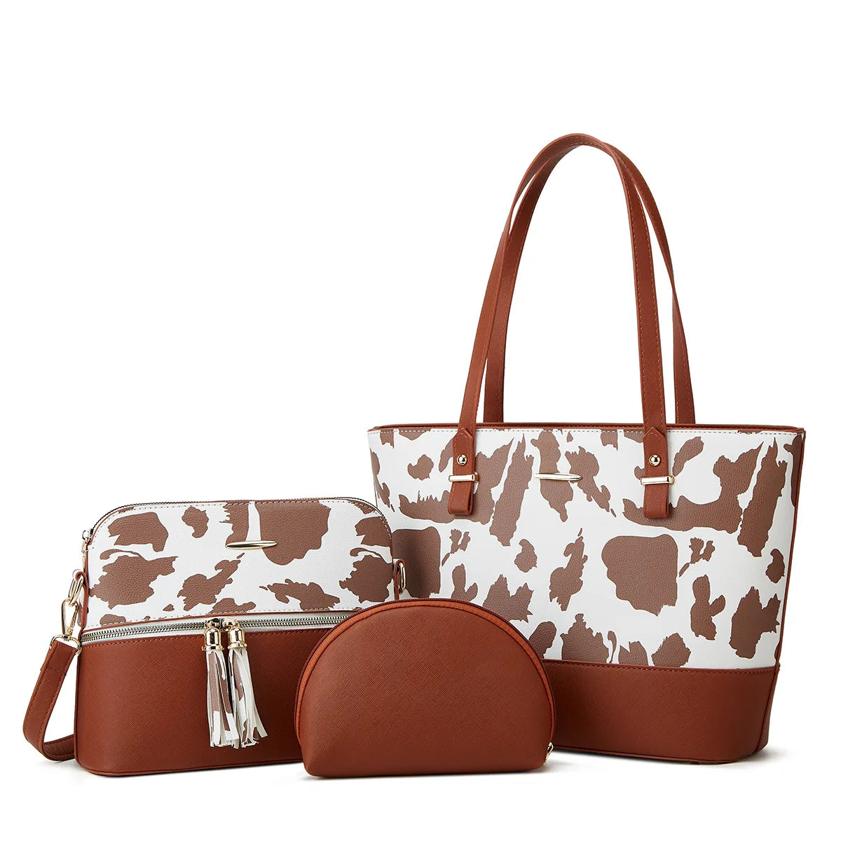 شنطة نسائية ترند للنساء - 2024 Atmospheric Set Bags Color Collisio