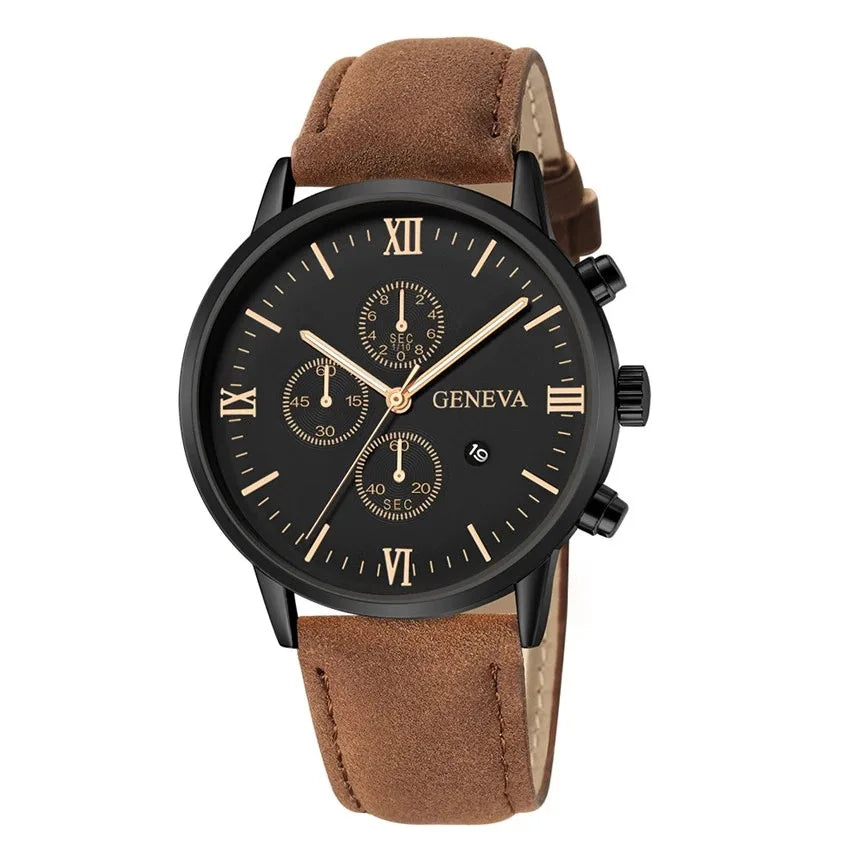 شنطة صغيرة عصرية للنساء - 2025 Fashion Leather Man Wrist Watch Ban
