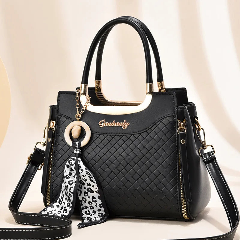شنطة جلد موضة 2025 للنساء - 2025 New PU Leather Good Quality Lady Ha
