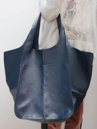 شنطة جلد فاخرة للنساء - Classic Retro Women's Bags Simple Casual