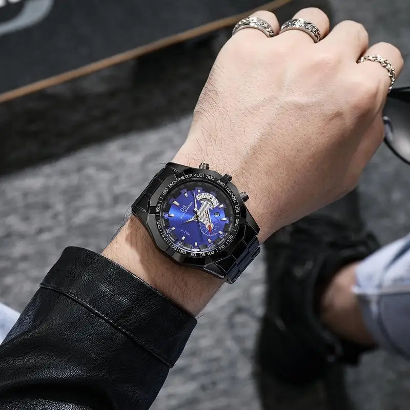 شنطة كروس أنيقة للنساء - 2022 Fashion Leather Man's Wrist Watch B
