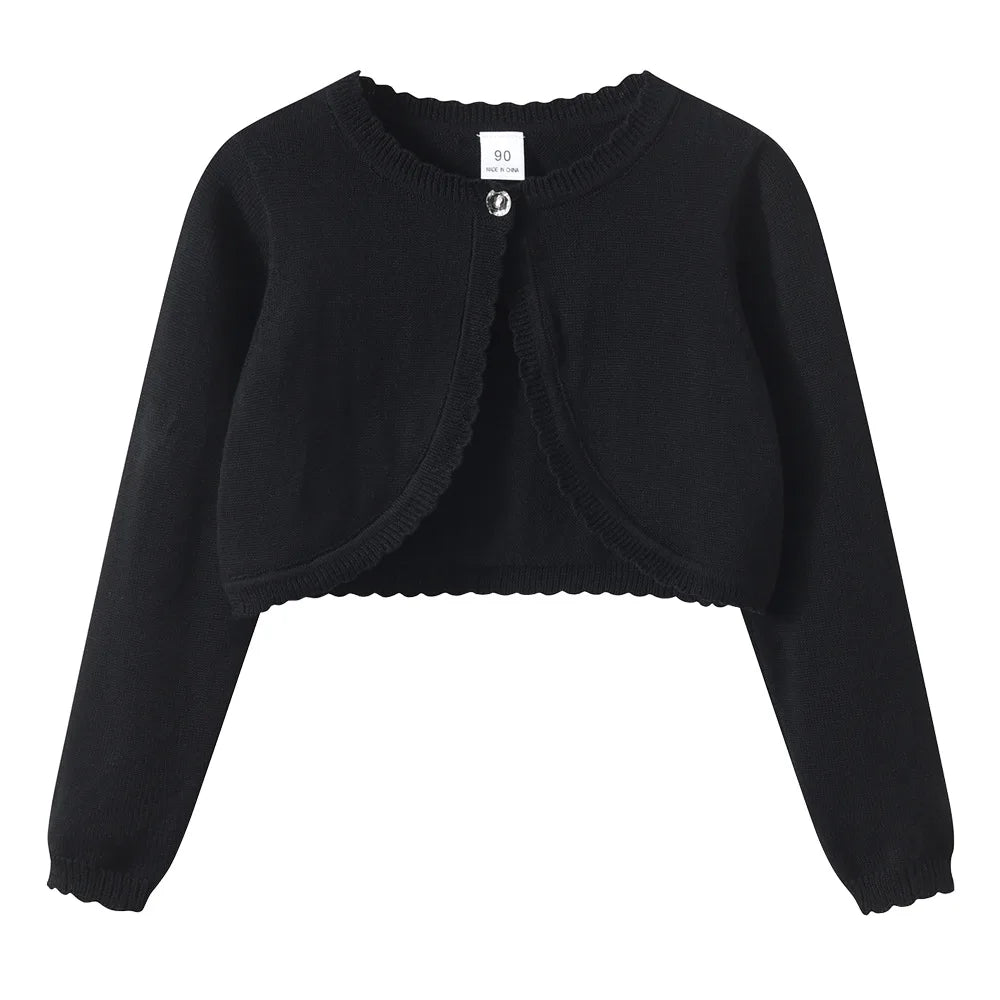 جديد korean round neck بنات' knitted cardigan jacket sweater shawl صيف air-conditioned sweater خفيف version