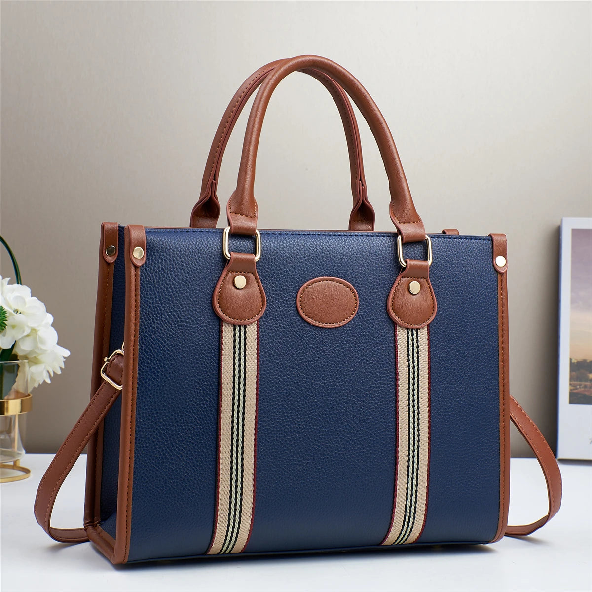 شنطة كتف شيك للنساء - New Wholesale PU Leather Fashion Quilted