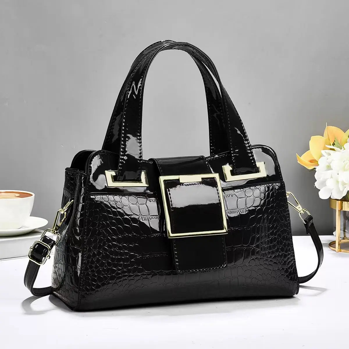 شنطة كتف كاجوال للنساء - 2025 Newest PU Leather Ladies Good Quali