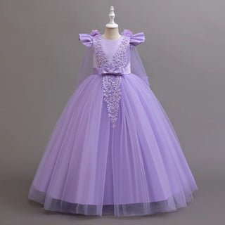 أميرة فستان for بنات elegant wedding flower بنت table performance with pearls customizable odm for children