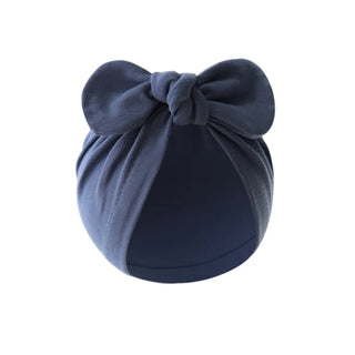 wholesale جديد children's solid color beanie cap rabbit ear pullover ستايل european american baby indian ball cap