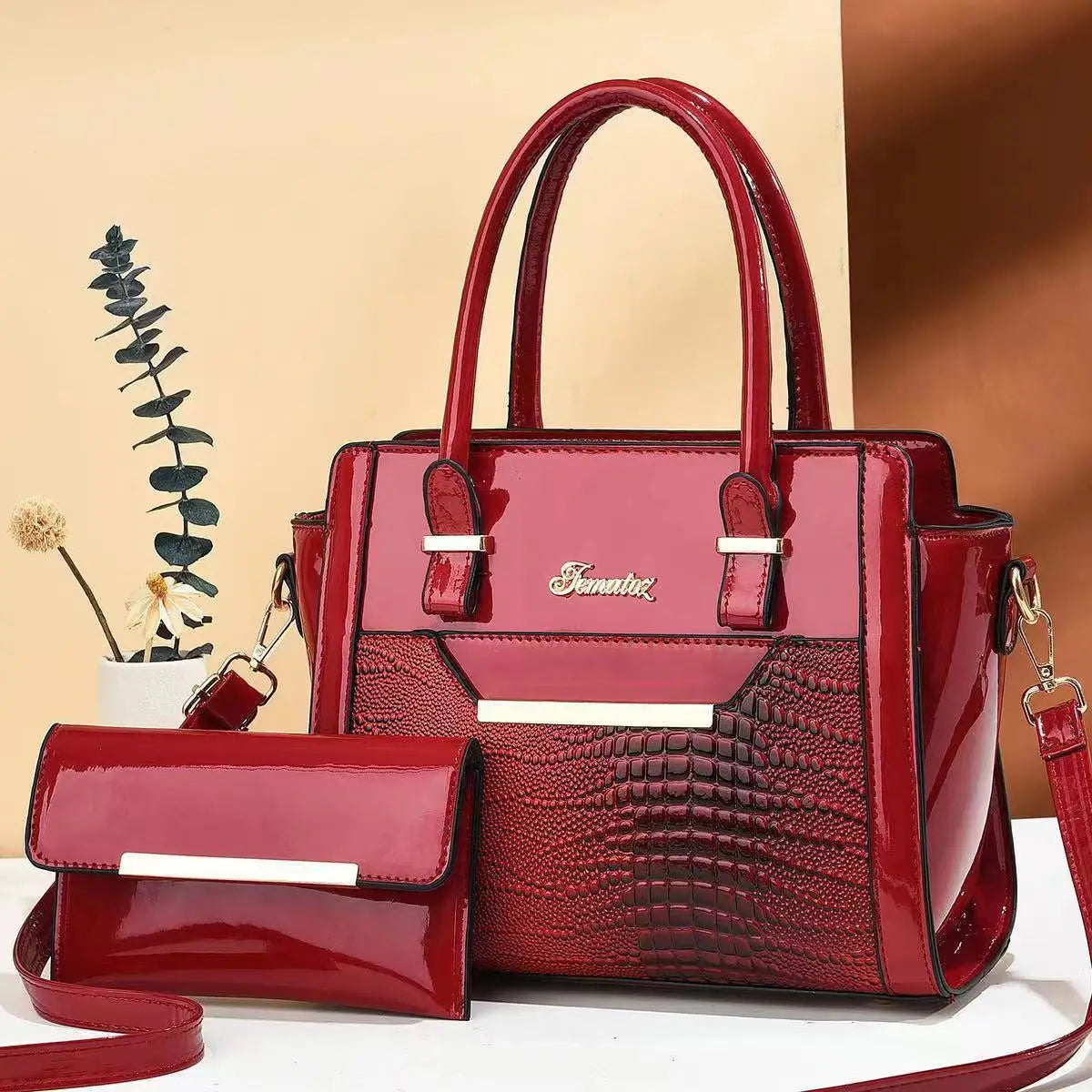 شنطة جلد موضة 2025 للنساء - 2025 Alligator PU Leather Women's Bags S