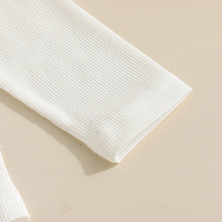 high quality cotton baby بنت's كاجوال بدلة custom logo print elegant and lovely for ربيع وخريف