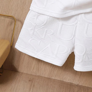 high quality أطفال صيف white sports أولاد أطفال ولد clothing tracksuits high quality كاجوال طقم قطعتين
