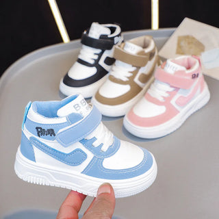 high-توب sports كاجوال shoes for أولاد بنات students breathable wear-resistant waterproof