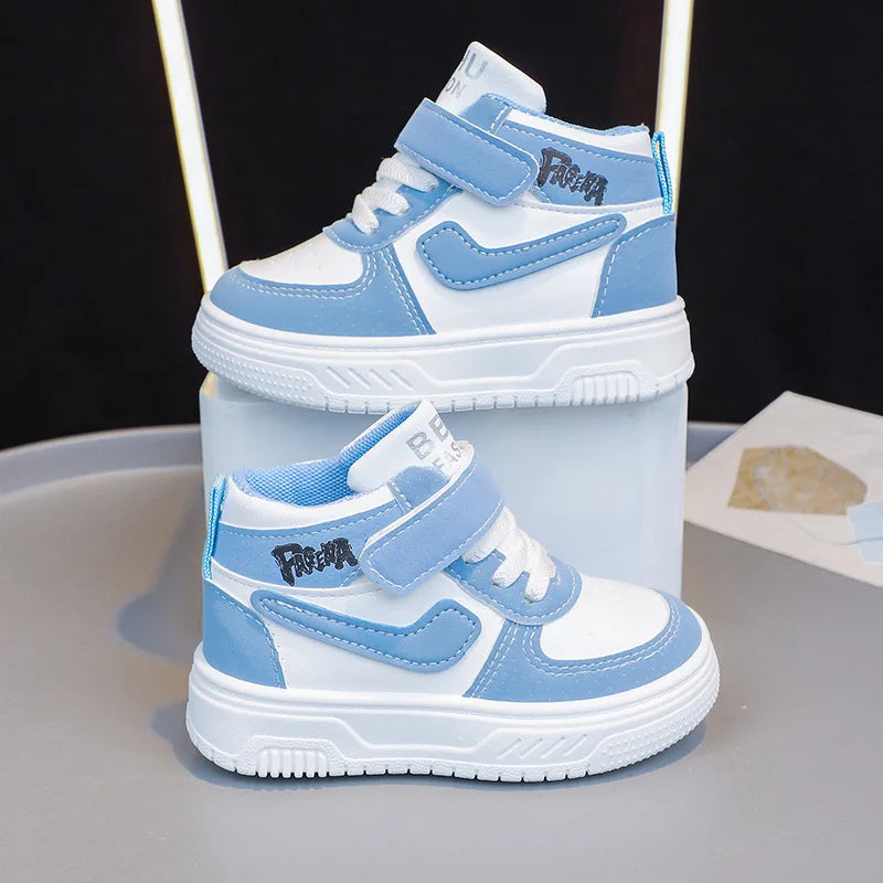 high-توب sports كاجوال shoes for أولاد بنات students breathable wear-resistant waterproof