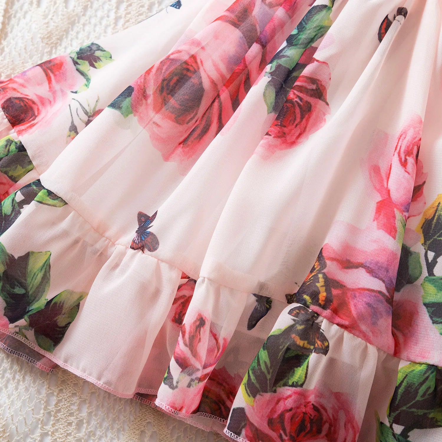 hot sale صيف بنات dresses comfortable أطفال clothing straight shoulder design for baby بنات children أميرة فستان