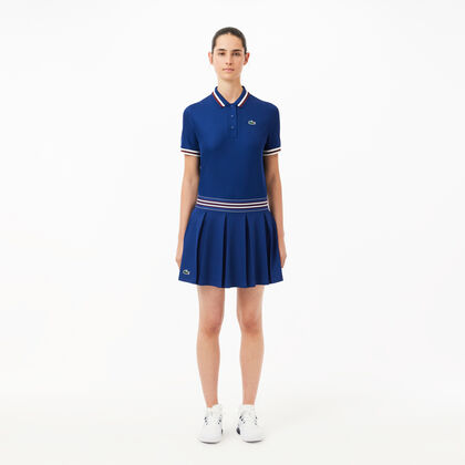 تنورة رياضية بيكيه مع بطانة Lacoste