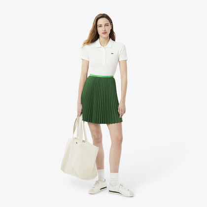 تنورة قصيرة مطوية Lacoste