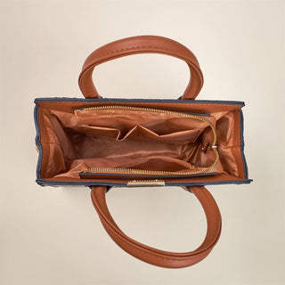 شنطة نسائية فاخرة للنساء - Latest Design PU Leather Stylish Handbag