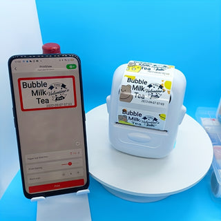 طابعة ملصقات حرارية محمولة P50
