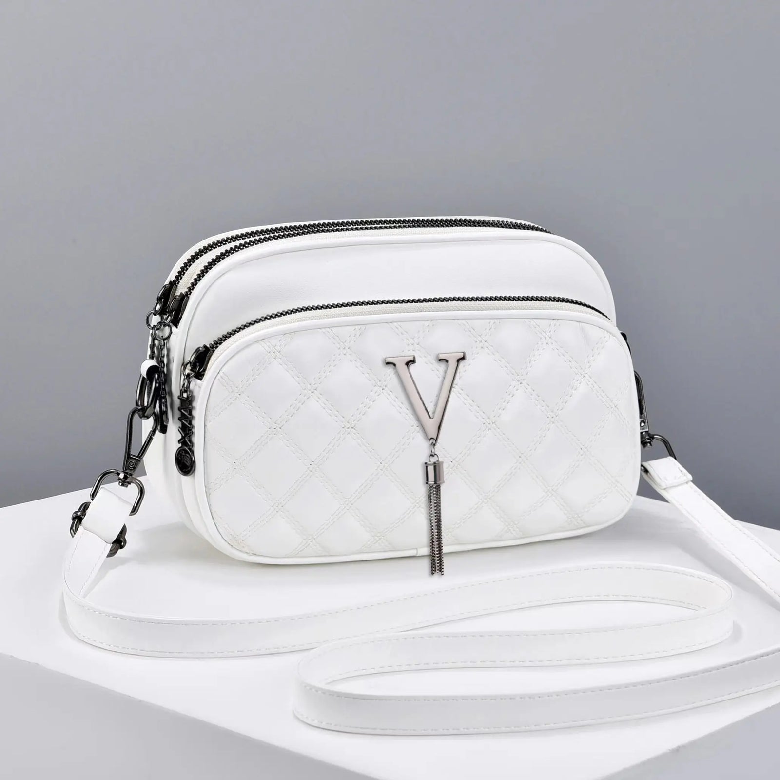 شنطة كتف أنيقة للنساء - Mini New High-quality PU Leather Designe