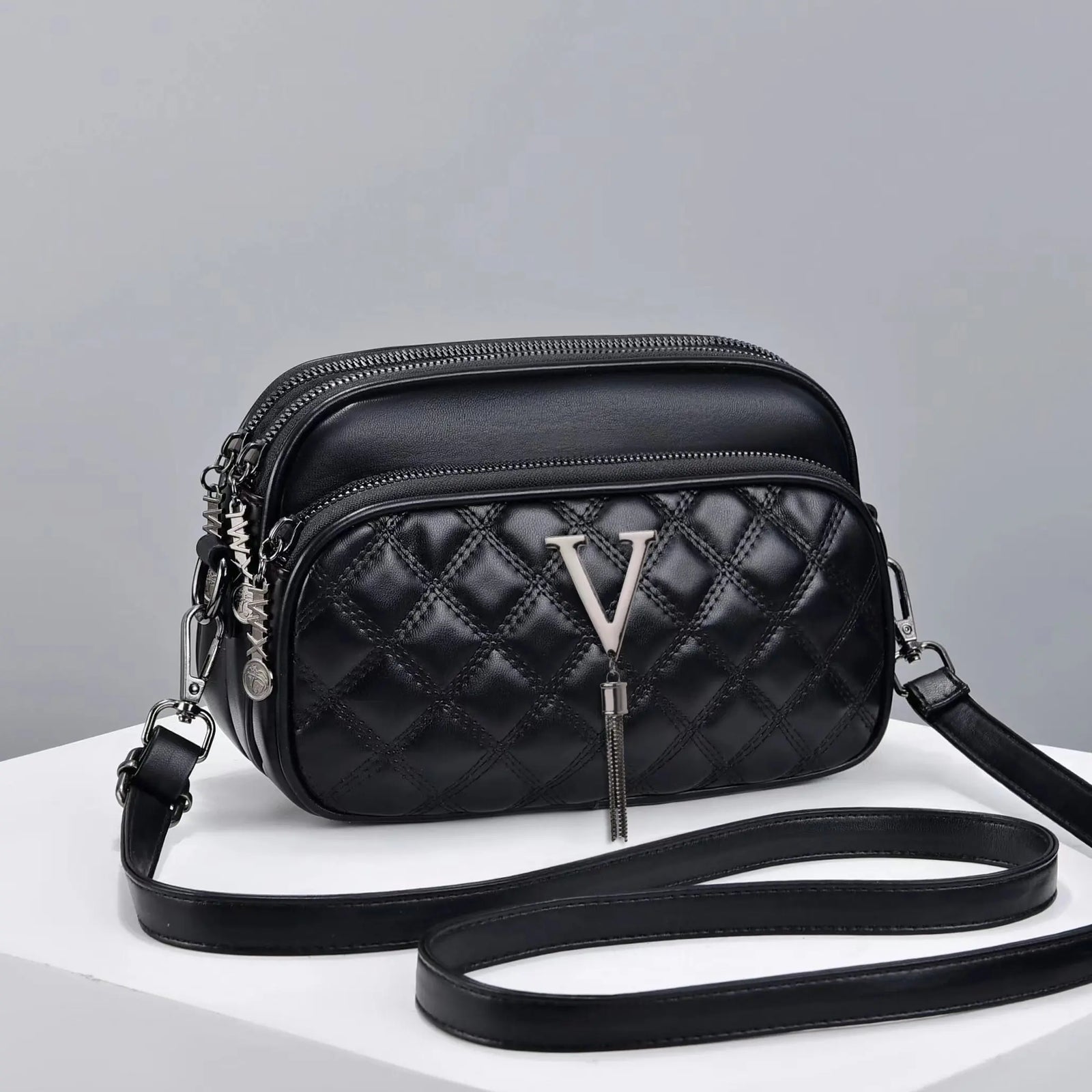 شنطة كتف أنيقة للنساء - Mini New High-quality PU Leather Designe