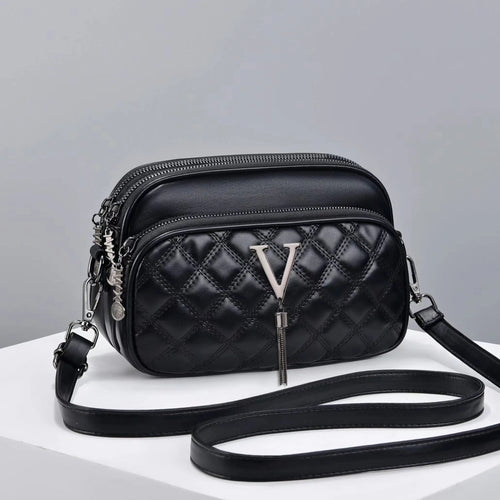 شنطة كتف أنيقة للنساء - Mini New High-quality PU Leather Designe