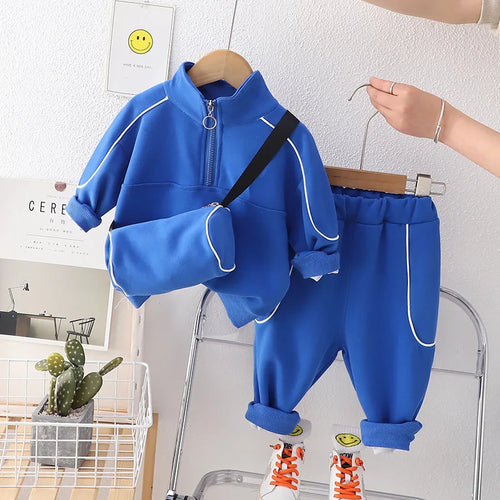 جديد أولاد baby children's كاجوال sports أكمام طويلة طقم for ربيع خريف cotton fabric with