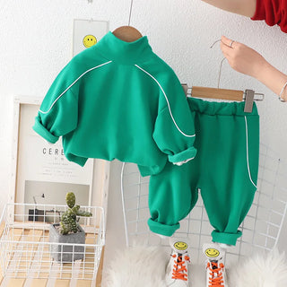 جديد أولاد baby children's كاجوال sports أكمام طويلة طقم for ربيع خريف cotton fabric with