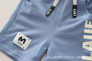 جديد أولاد' كاجوال صيف wear صيف جديد children's breathable cotton sports أكمام قصيرة shorts طقم قطعتين