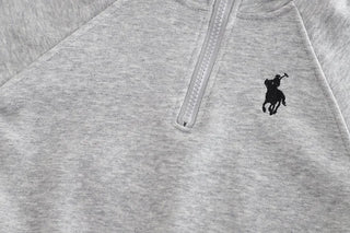 جديد أولاد' طقم children's ربيع وخريف standing collar طقم half zipper طقم قطعتين