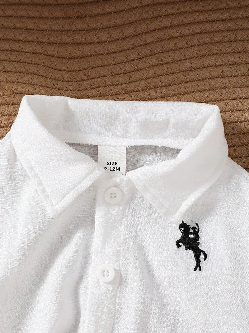 جديد children's خريف clothing بدلة male baby clothes أولاد' طويل-sleeved pure white coat gray inner wear