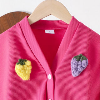 جديد بنات' شتاء بدلة solid color inner shirt knitted jacket بليسيه قصير جيب three piece طقم