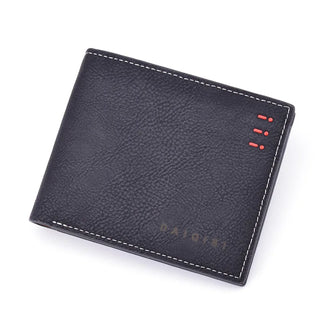 شنطة يد شيك للنساء - New Men's Wallet Men Short Simple Retro