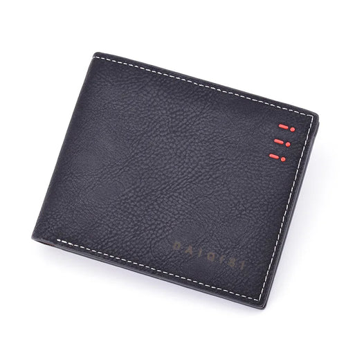 شنطة يد شيك للنساء - New Men's Wallet Men Short Simple Retro