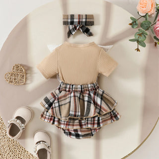 جديد ستايل cute toddler baby knit stripes romper baby بنات cotton baby rompers