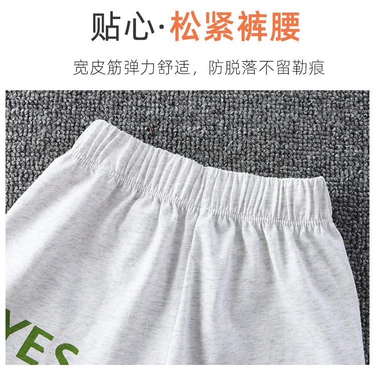 جديد صيف children's wear cool korean-ستايل بدون أكمام فيست طقم for أولاد 3-10 years old ناعم fabric minimum order 3sets