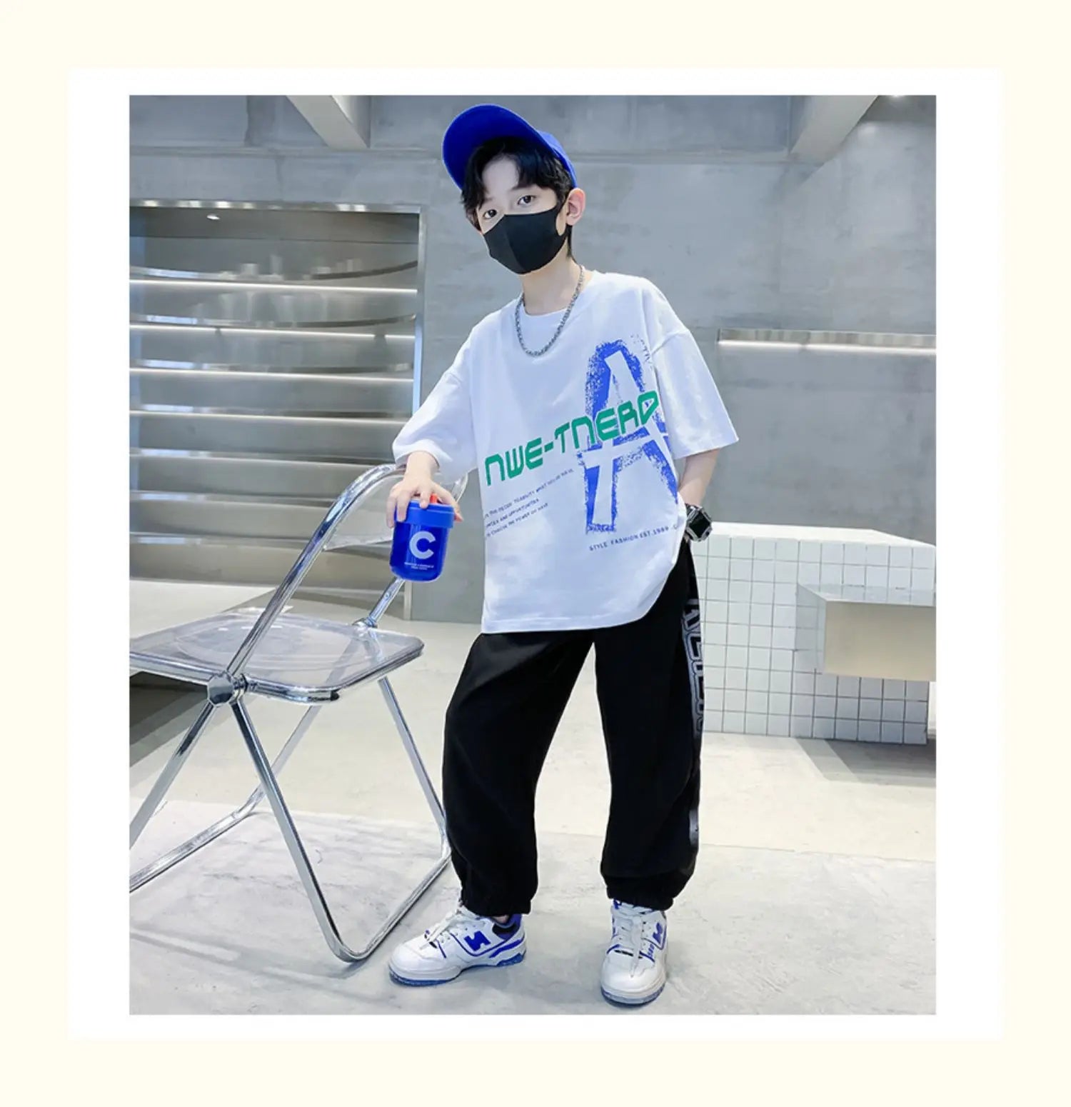 جديد صيف طقم for أولاد، أكمام قصيرةd pants، mid size أولاد، handsome صيف clothes كاجوال طقم قطعتين